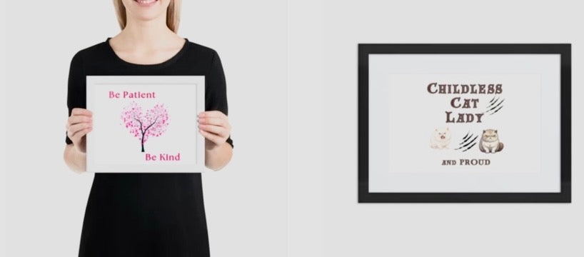 Framed Posters - for the Love of Art