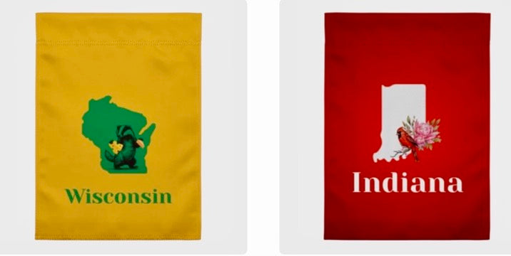 State Garden Flags - Garden Flags of America