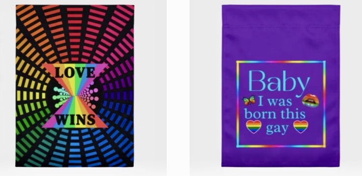 LGBTQ+ Garden Flags - Love for All