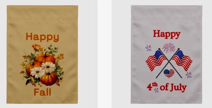 Garden Flags to Celebrate Holidays, Seasons, Special Events