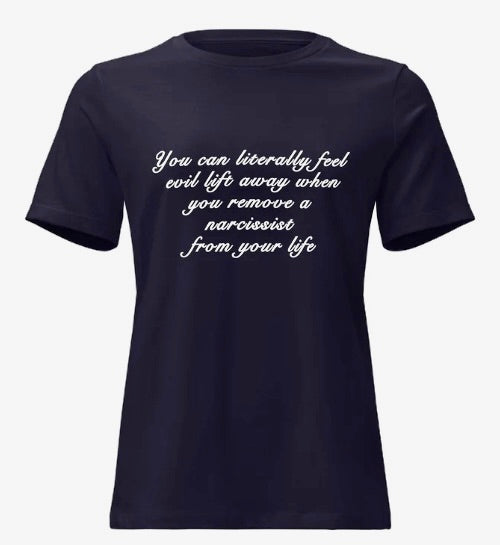 Narcissists Graphic Tees- Exposing the Evil Behind Their Mask