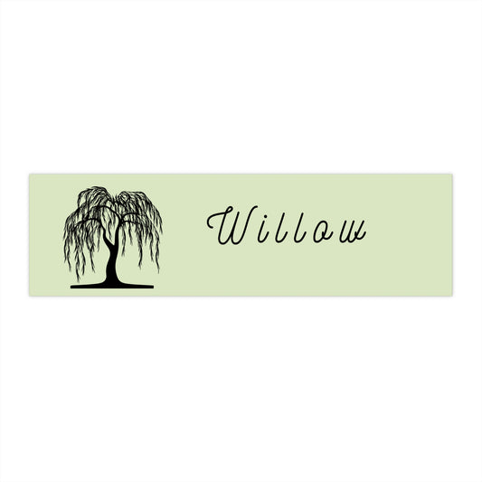 Willow - Bumper Stickers - by RecreatingKrista