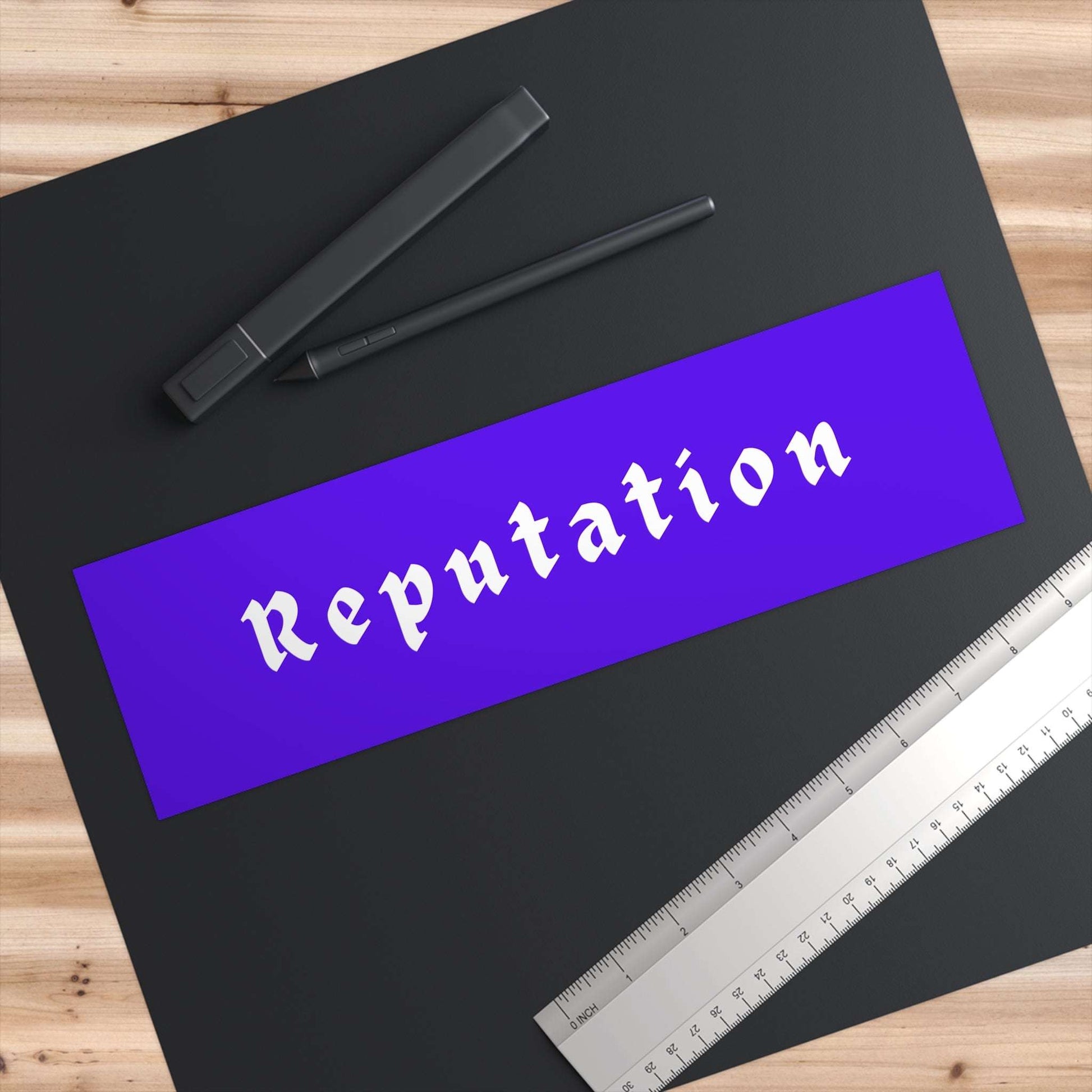 Reputation - Bumper Stickers - by RecreatingKrista