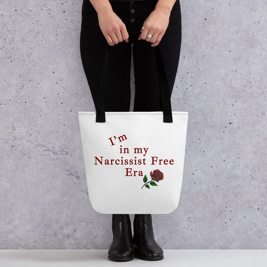 I'm in My Narcissist Free Era Tote by EraofInk