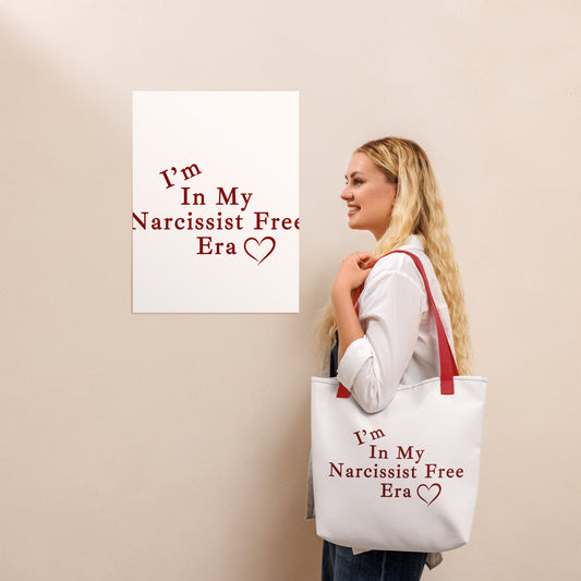 I'm In My Narcissist Free Era Tote Bag by EraofInk