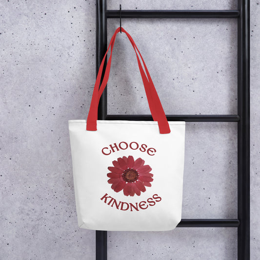Choose Kindness Tote Bag by EraofInk