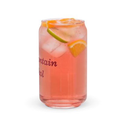 Might Contain Alcohol Humor Can-shaped Glass by EraofInk