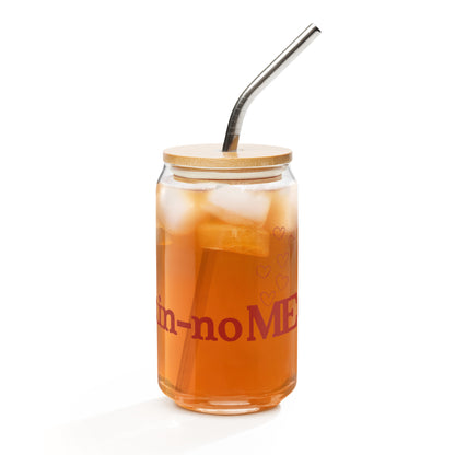 Femin-noME-nom for Feminine & Phenomenal GIrls Can-shaped Glass by EraofInk