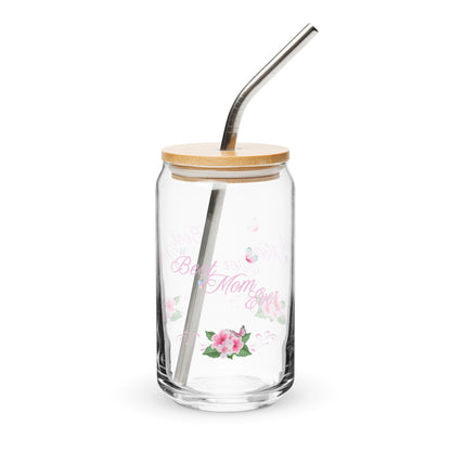 Best Mom Ever Mother's Day Gift Mother Appreciation Can-shaped Glass by EraofInk