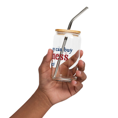 Actually Money Can Buy Happiness #divorce Can-shaped Glass by Eraofnk