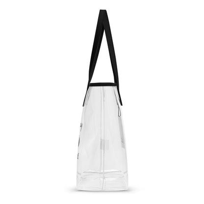Classy 'Til Kickoff Football Clear Stadium Approved Tote Bag by EraofInk - Bag is clear printed on both sides