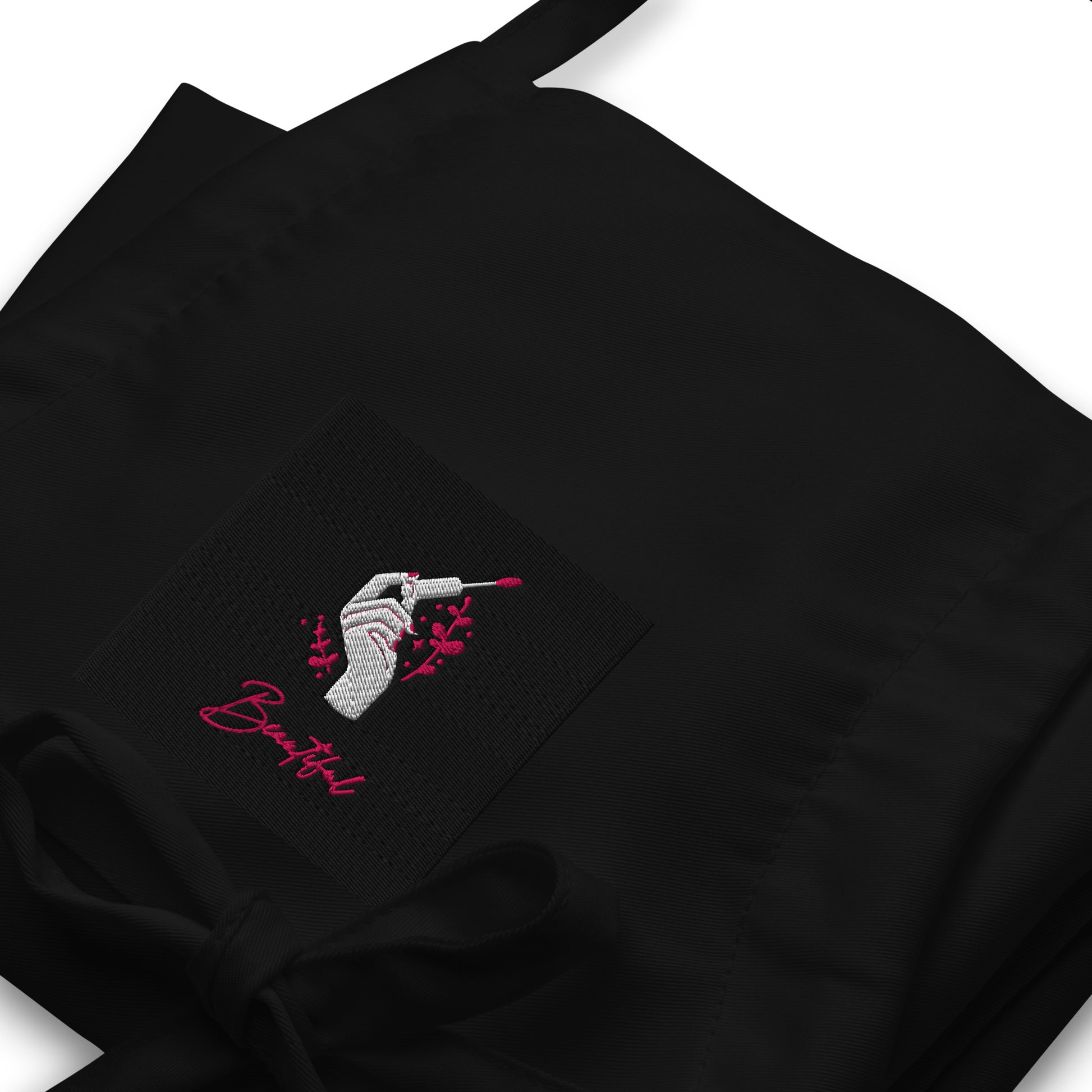 Glam Girl Embroidered Apron by EraofInk