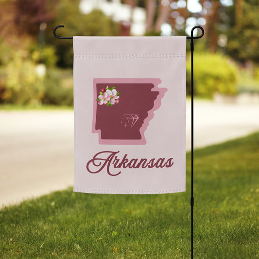Arkansas Garden Flag by EraofInk