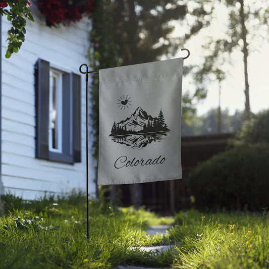 Colorado Garden Flag by EraofInk