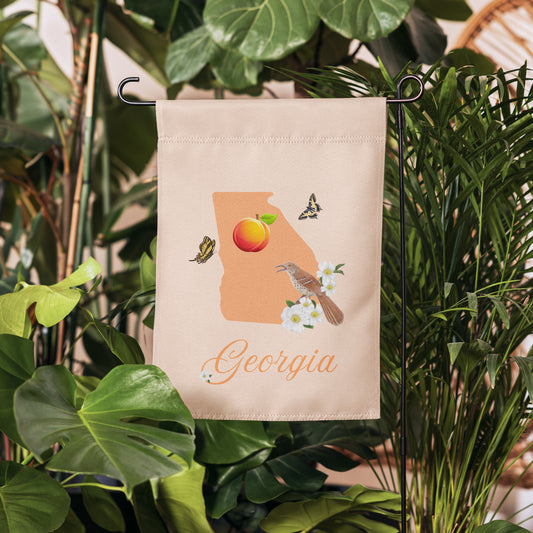 Georgia Garden Flag by EraofInk