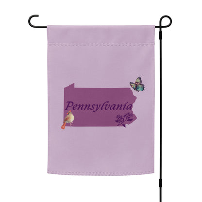 Pennsylvania Stat3e Garden Flag by EraofInk