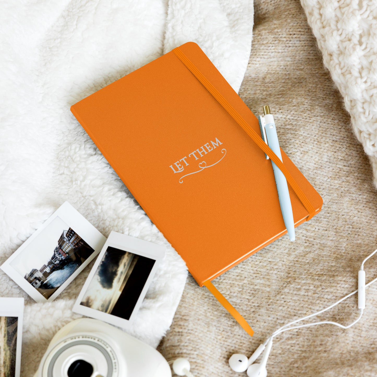 Let Them Hardcover Bound Notebook by EraofInk