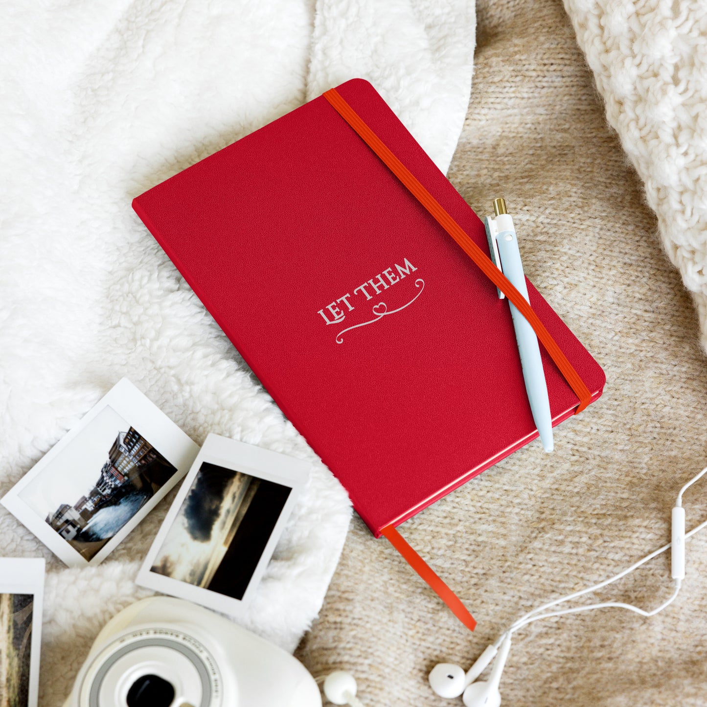 Let Them Hardcover Bound Notebook by EraofInk