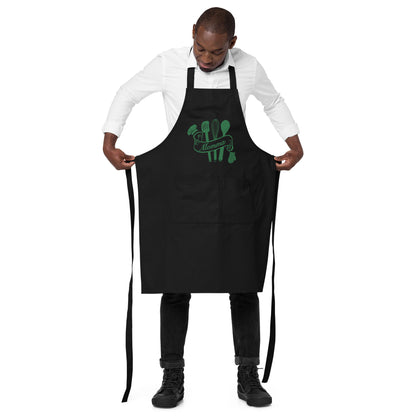 Momma (with Cooking Utensils) Organic Cotton Apron by EraofInk