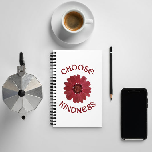 Choose Kindness Spiral Notebook by EraofInk