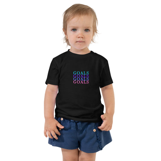 Because Even Adorable Toddlers Have Goals Toddler Tee by EraofInk