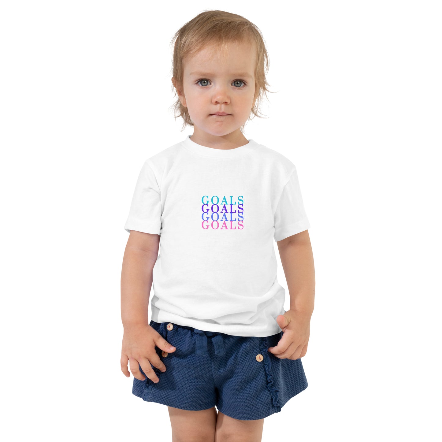 Because Even Adorable Toddlers Have Goals Toddler Tee by EraofInk