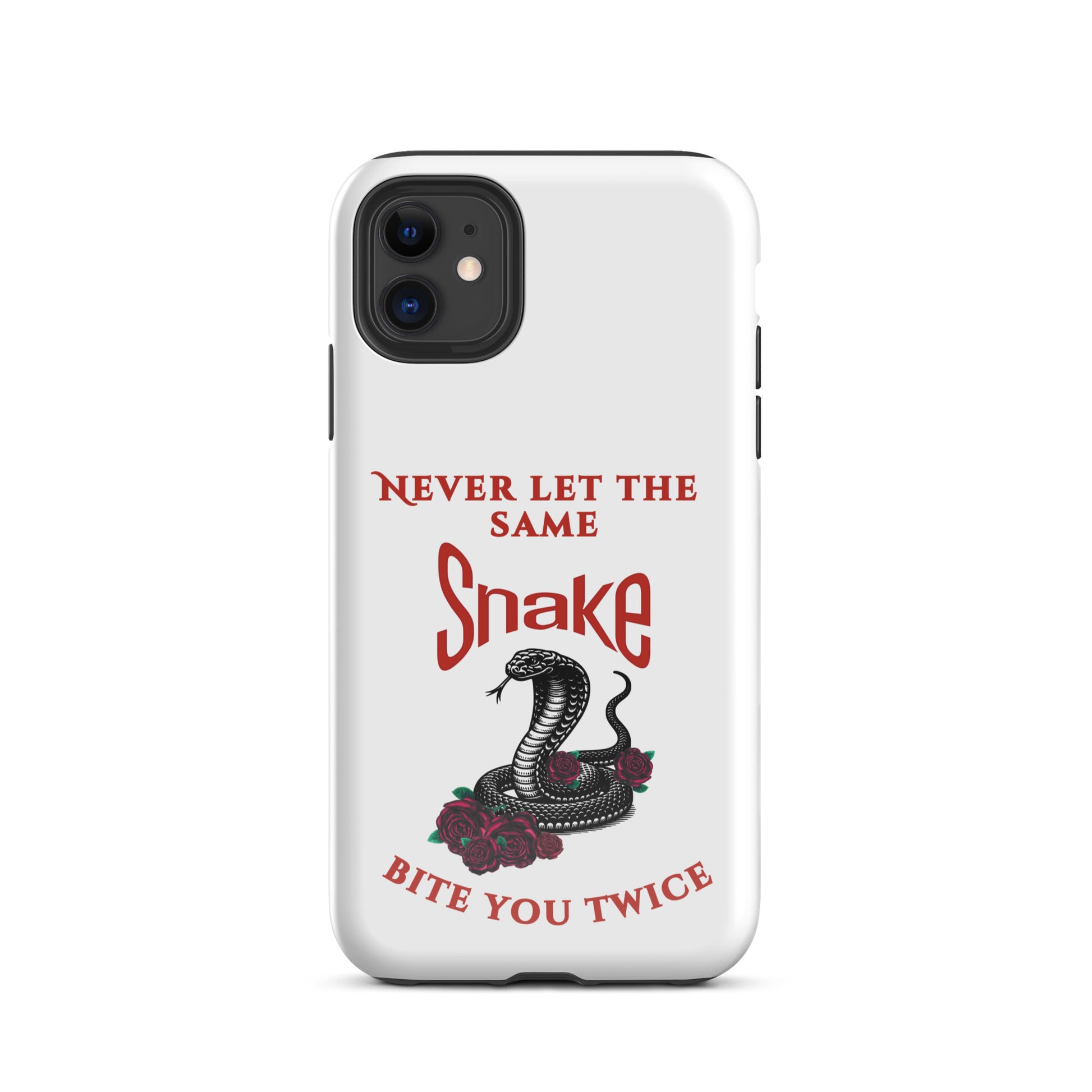 Never Let the Same Snake Bite You Twice - Tough Case for iPhone® - by RecreatingKrista