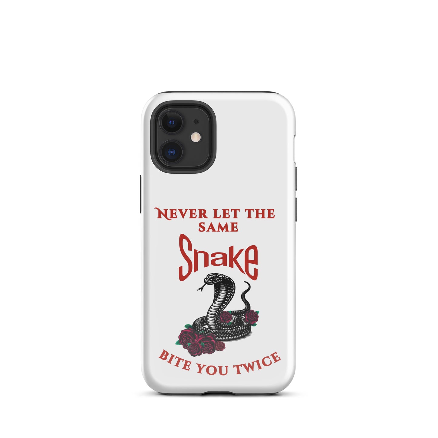 Never Let the Same Snake Bite You Twice - Tough Case for iPhone® - by RecreatingKrista