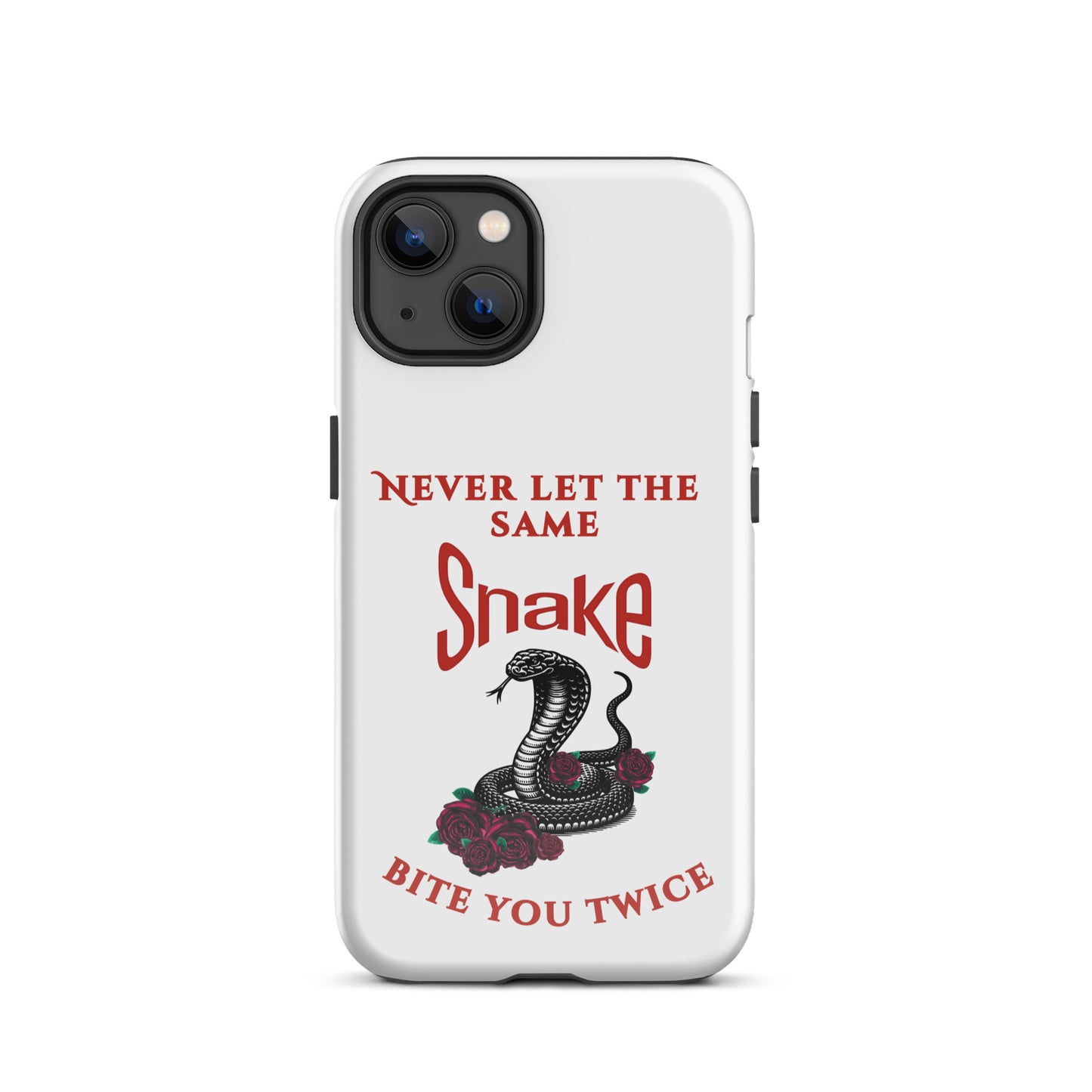 Never Let the Same Snake Bite You Twice - Tough Case for iPhone® - by RecreatingKrista