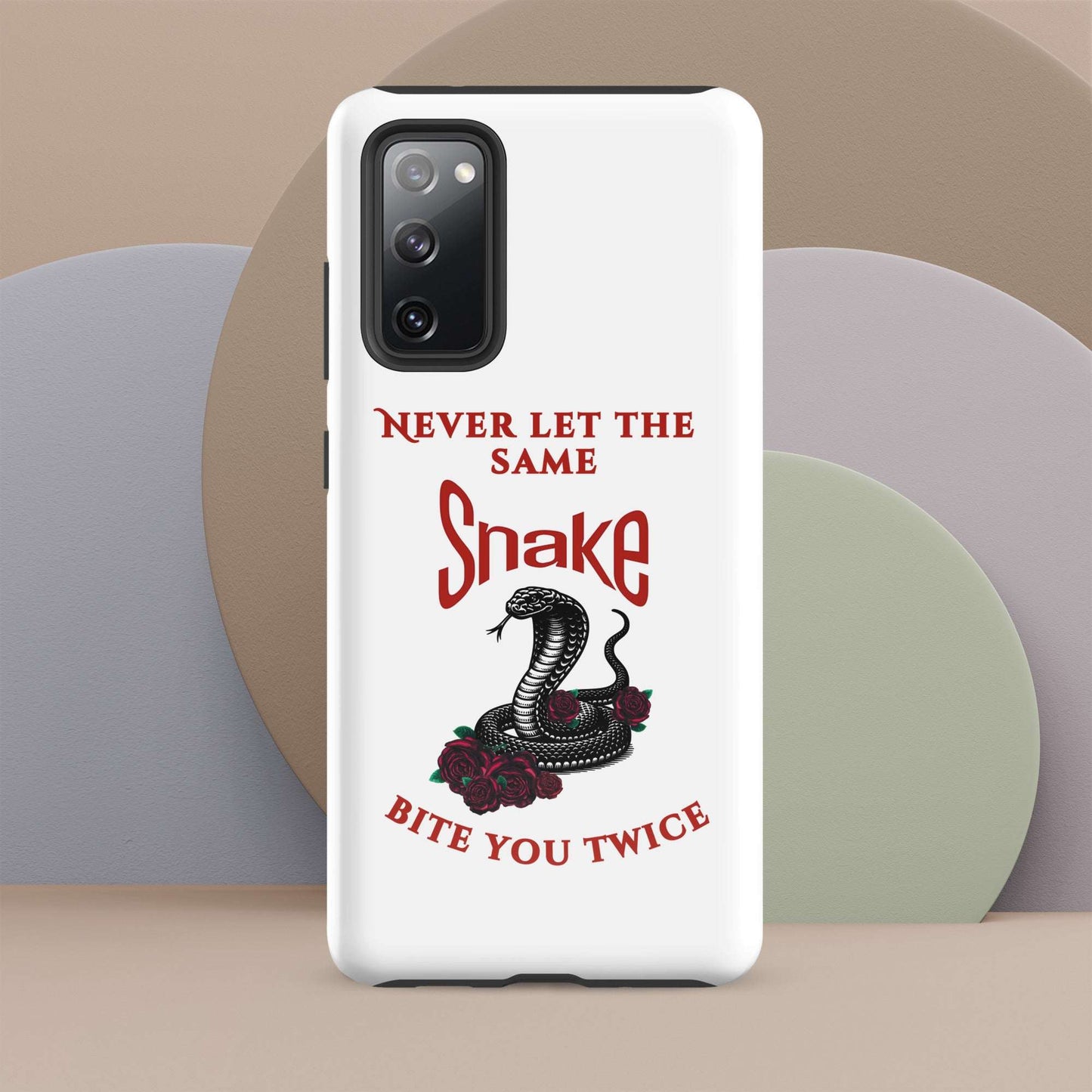 Never Let the Same Snake Bite You Twice - Tough Case for Samsung® - by RecreatingKrista