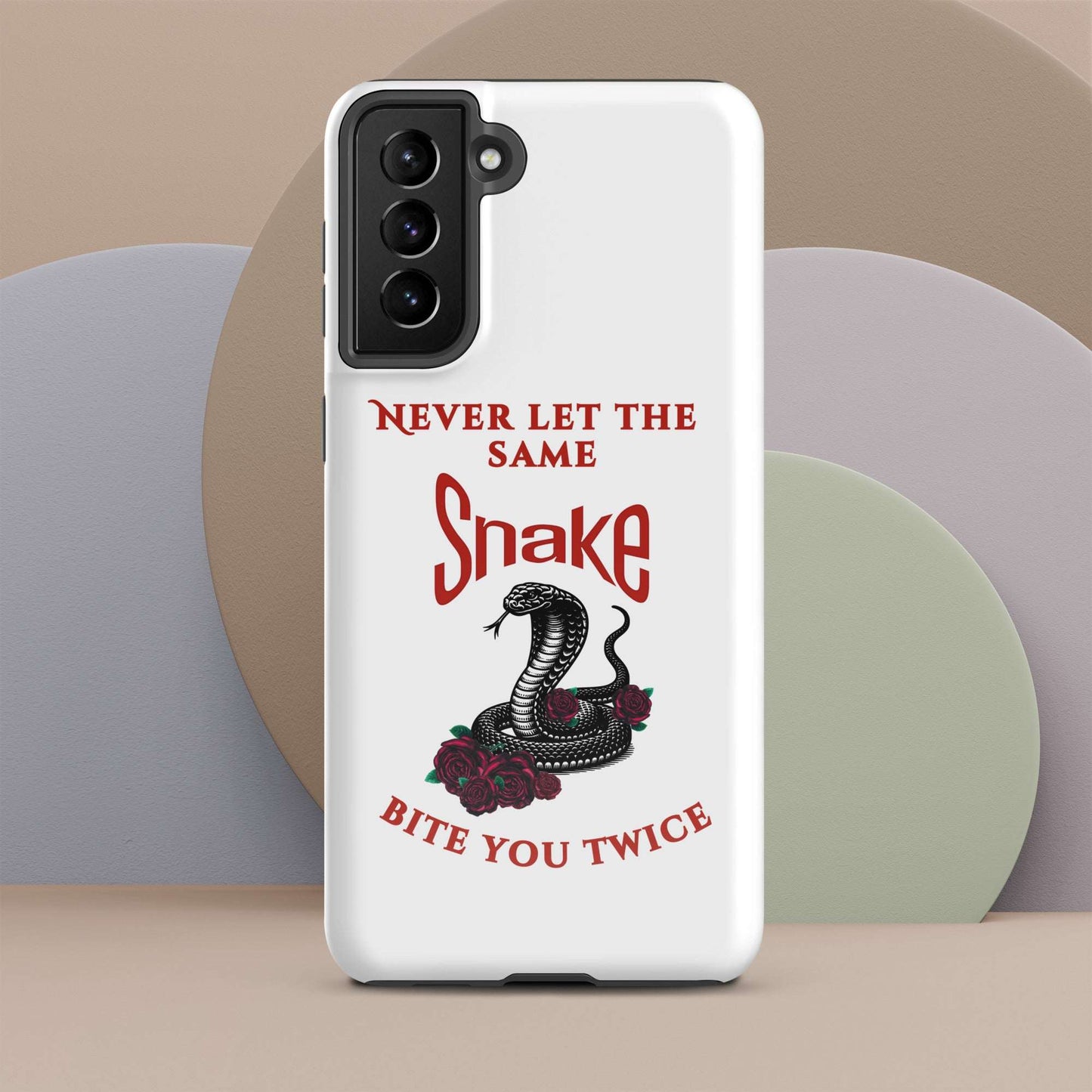 Never Let the Same Snake Bite You Twice - Tough Case for Samsung® - by RecreatingKrista