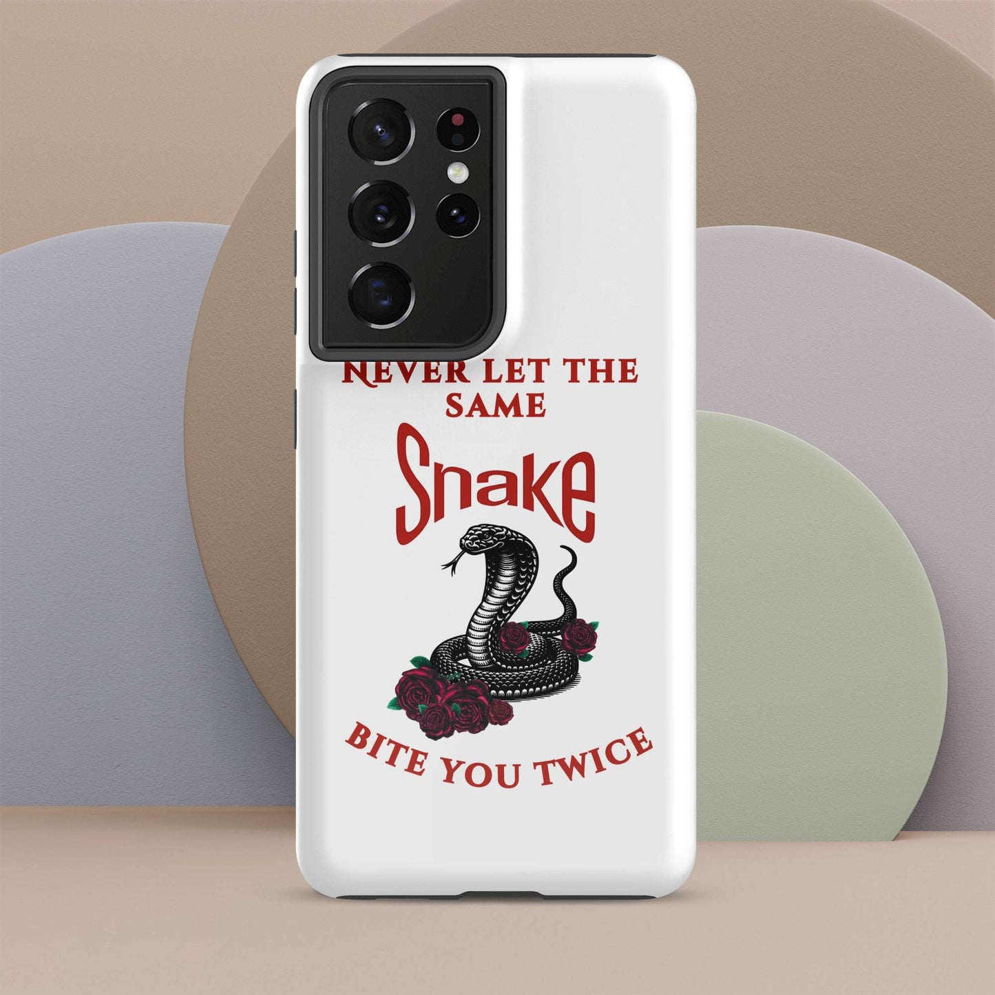 Never Let the Same Snake Bite You Twice - Tough Case for Samsung® - by RecreatingKrista