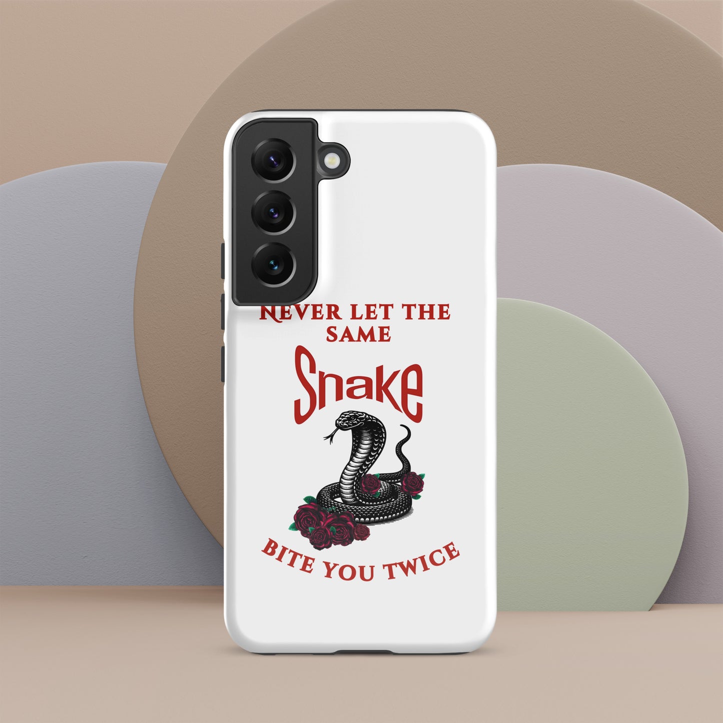 Never Let the Same Snake Bite You Twice - Tough Case for Samsung® - by RecreatingKrista
