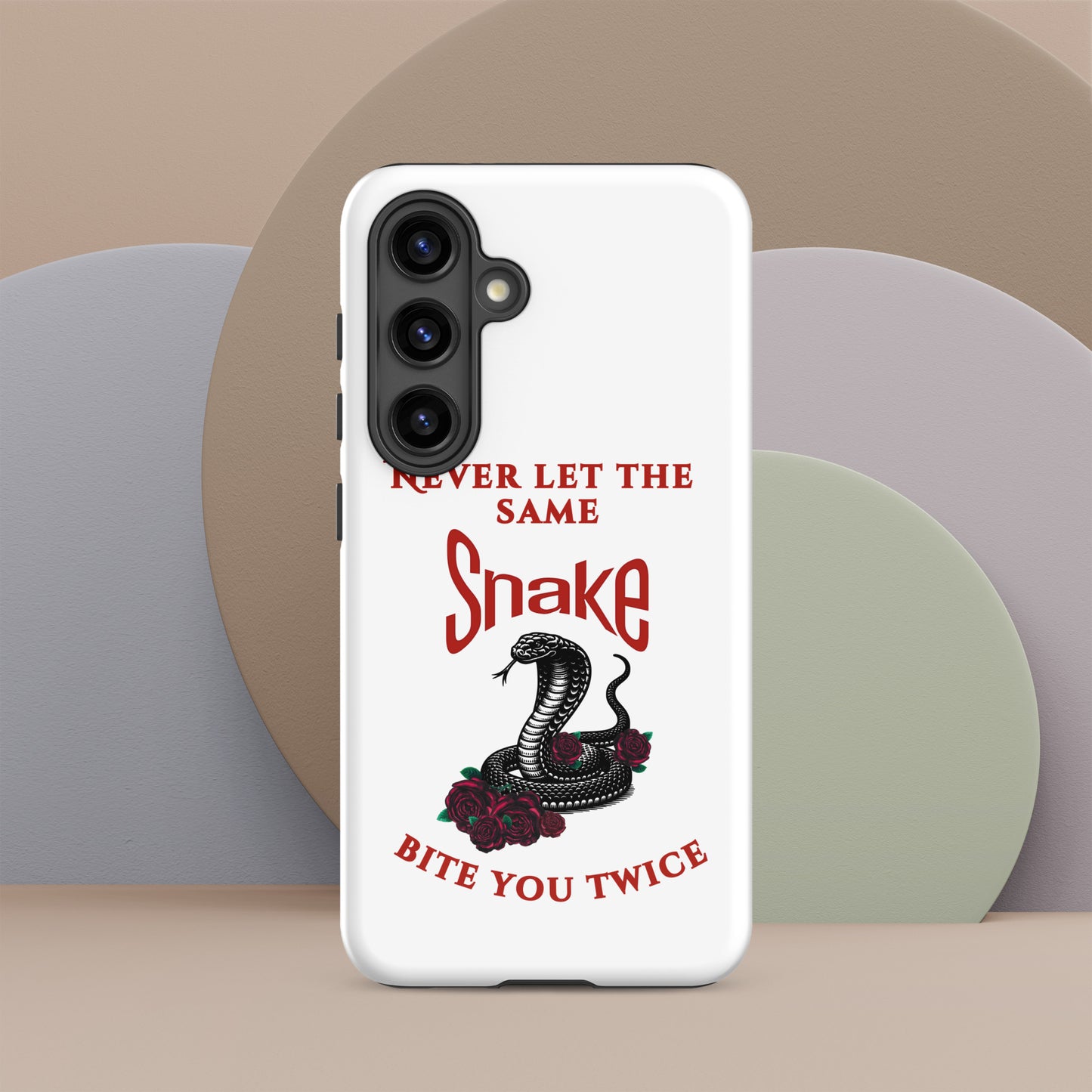 Never Let the Same Snake Bite You Twice - Tough Case for Samsung® - by RecreatingKrista