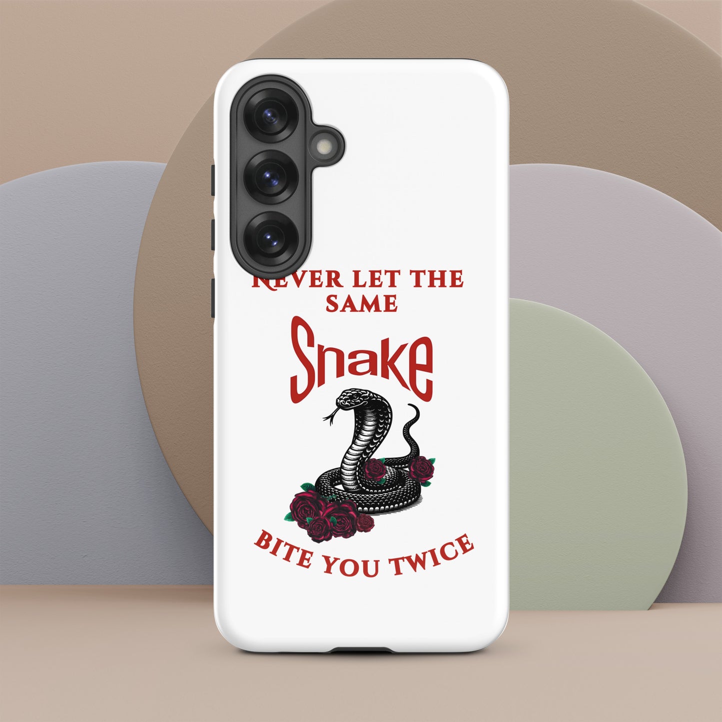 Never Let the Same Snake Bite You Twice - Tough Case for Samsung® - by RecreatingKrista