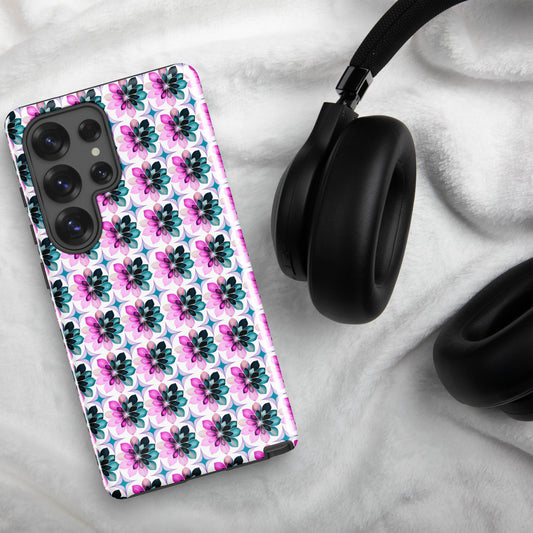 Bright Bursts Tough Case for Samsung® by EraofInk