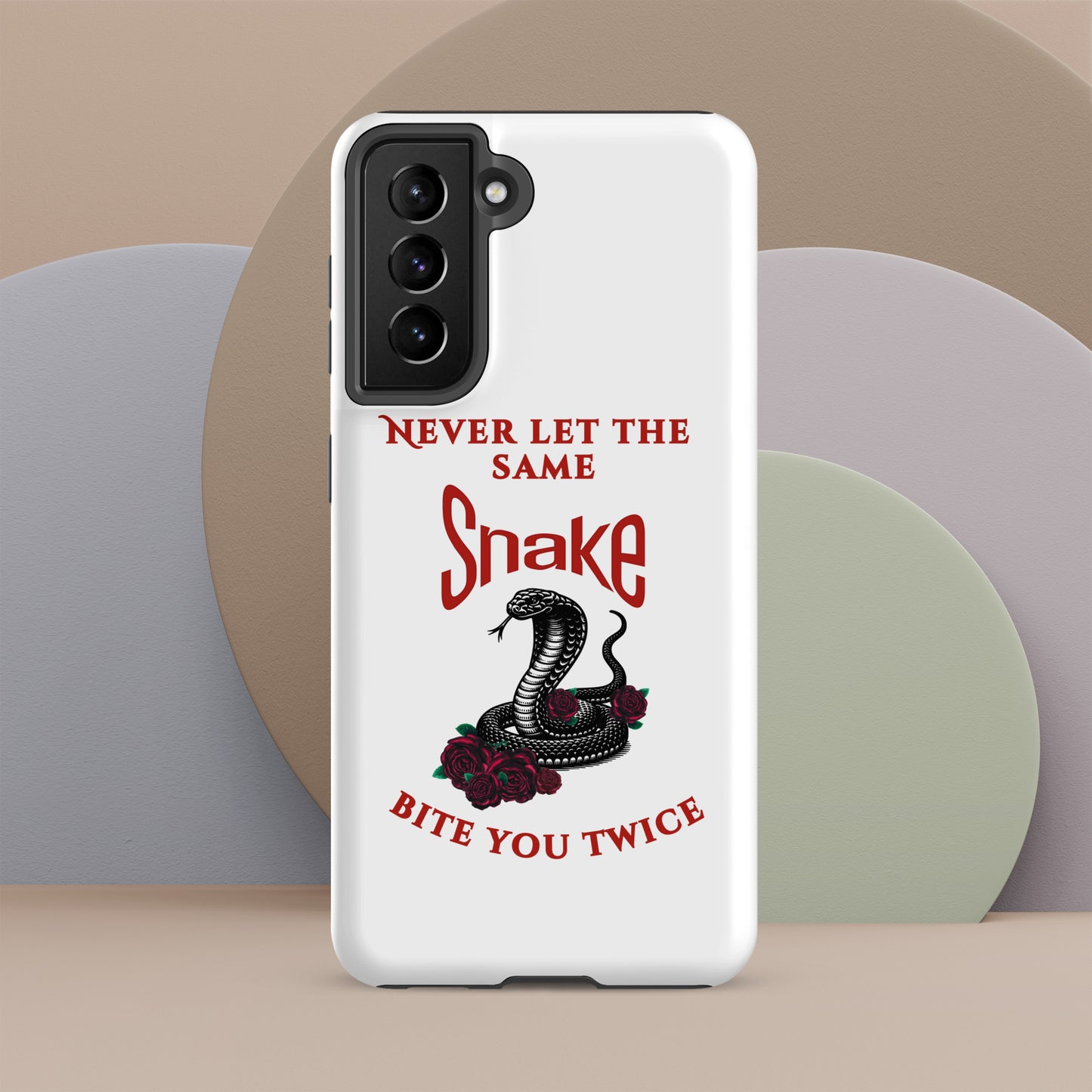Never Let the Same Snake Bite You Twice - Tough Case for Samsung® - by RecreatingKrista