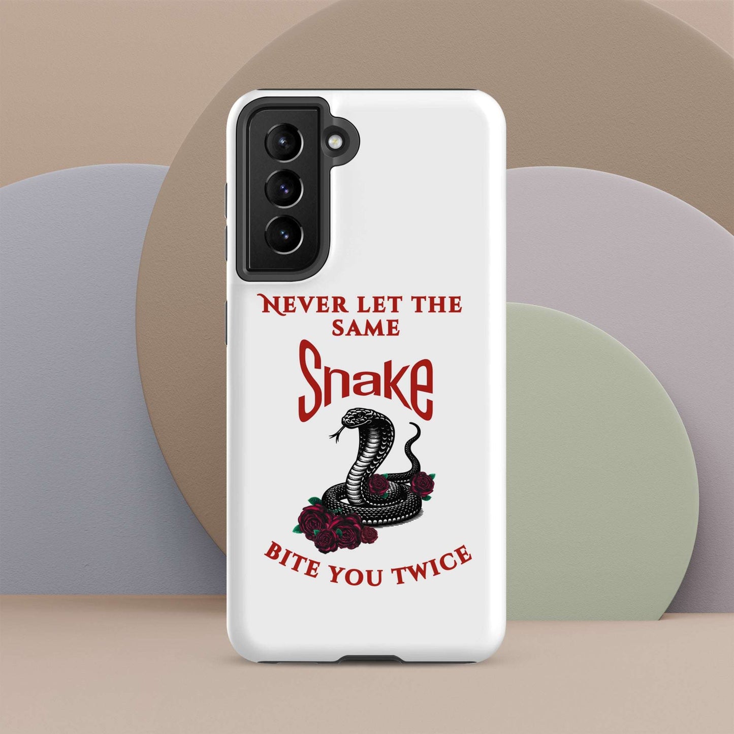 Never Let the Same Snake Bite You Twice - Tough Case for Samsung® - by RecreatingKrista