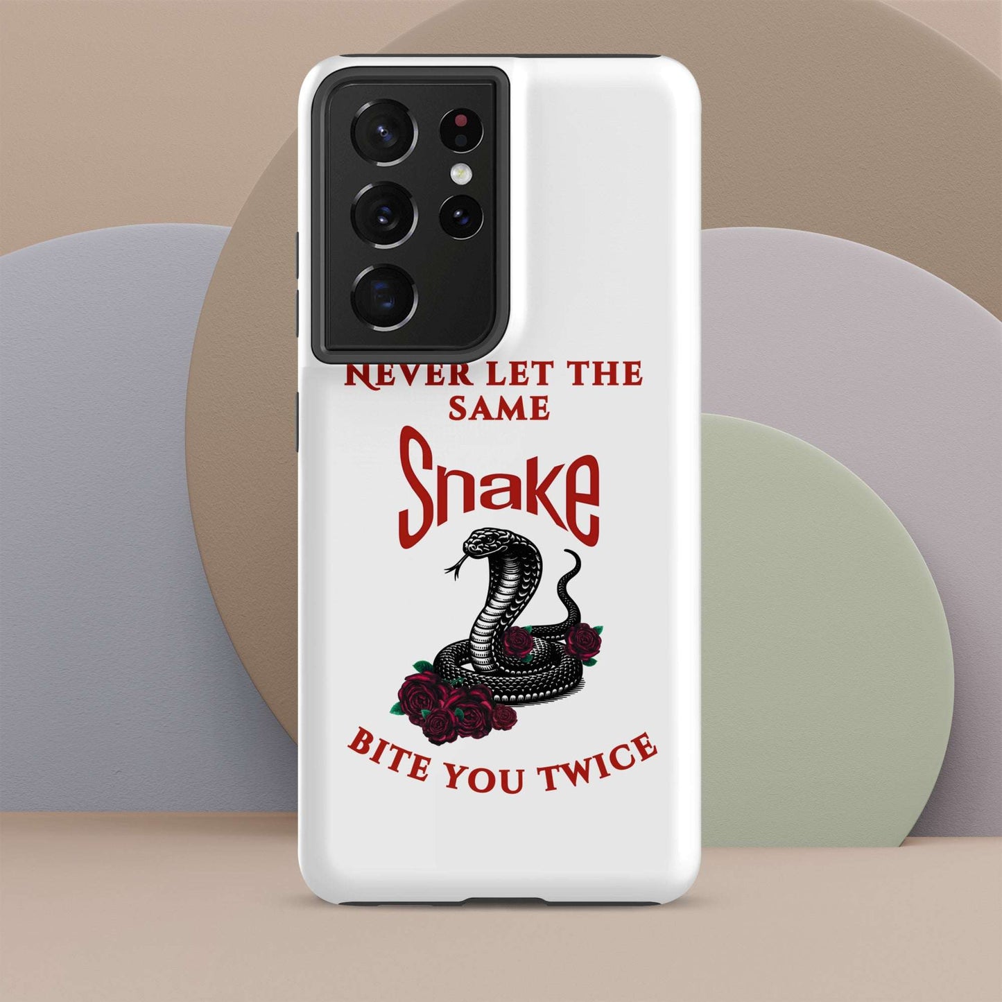 Never Let the Same Snake Bite You Twice - Tough Case for Samsung® - by RecreatingKrista