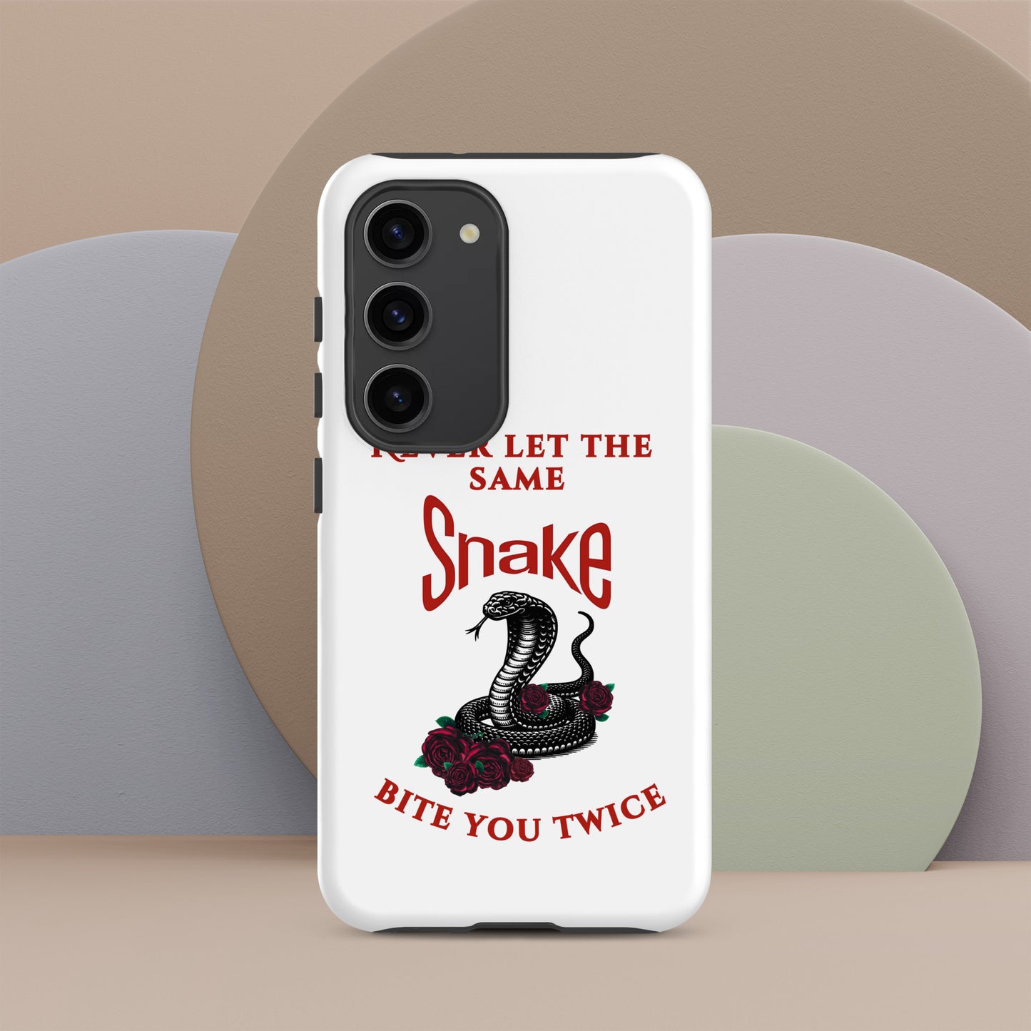 Never Let the Same Snake Bite You Twice - Tough Case for Samsung® - by RecreatingKrista