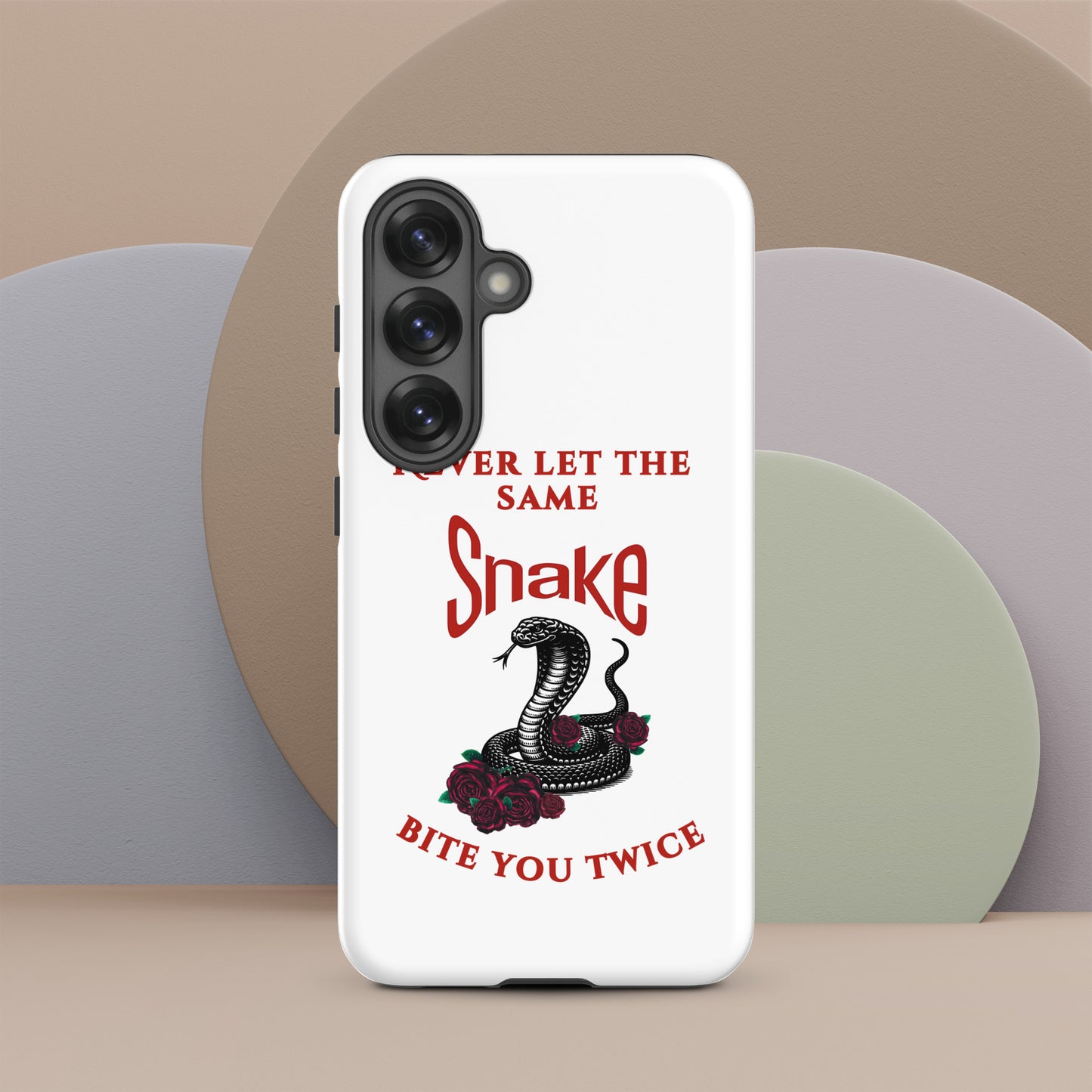 Never Let the Same Snake Bite You Twice - Tough Case for Samsung® - by RecreatingKrista