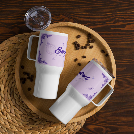 Enchanted Travel Mug with a Handle by EraofInk