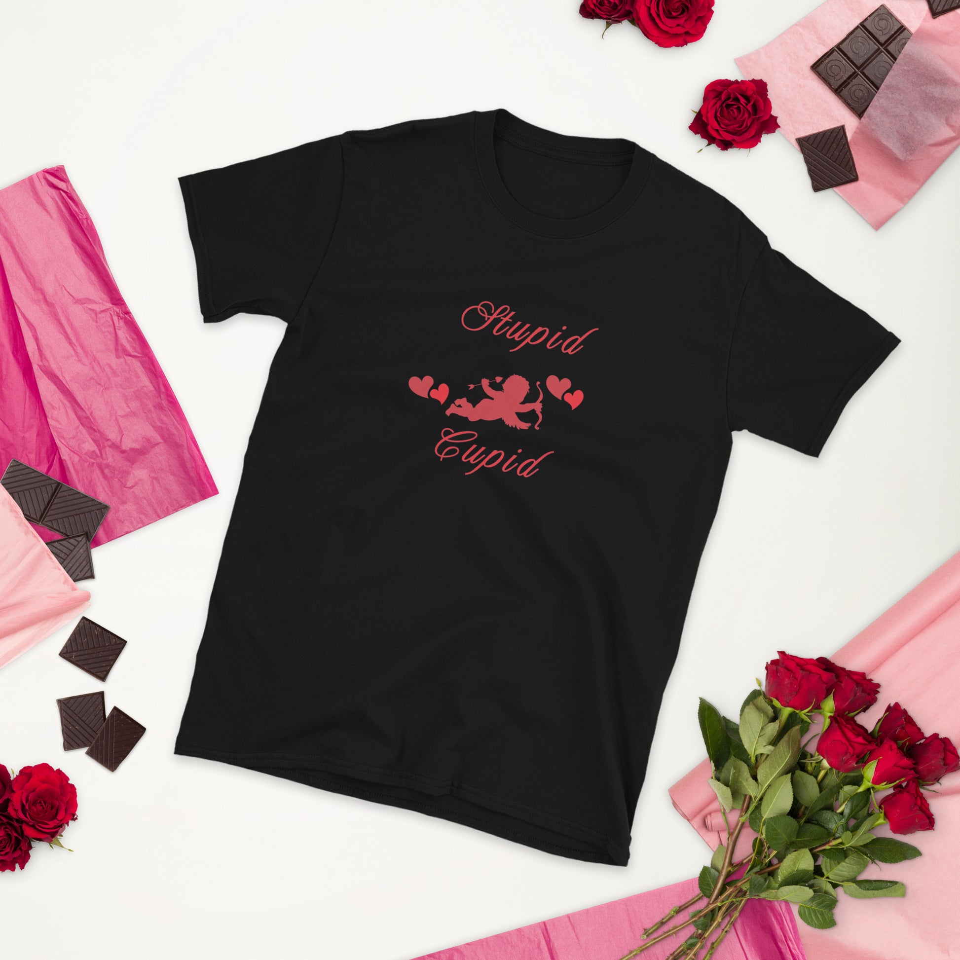 Stupid Cupid Unisex Tee by EraofInk