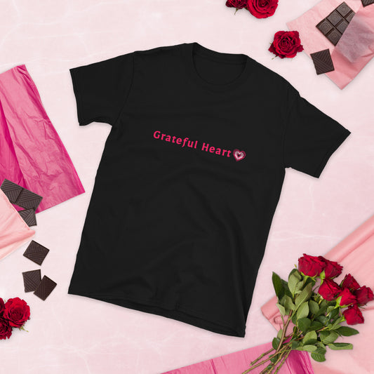 Grateful Heart Unisex Tee by RecreatingKrista