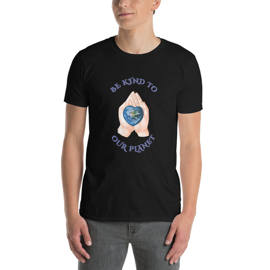 Be Kind to Our Planet Unisex Tee by EraofInk