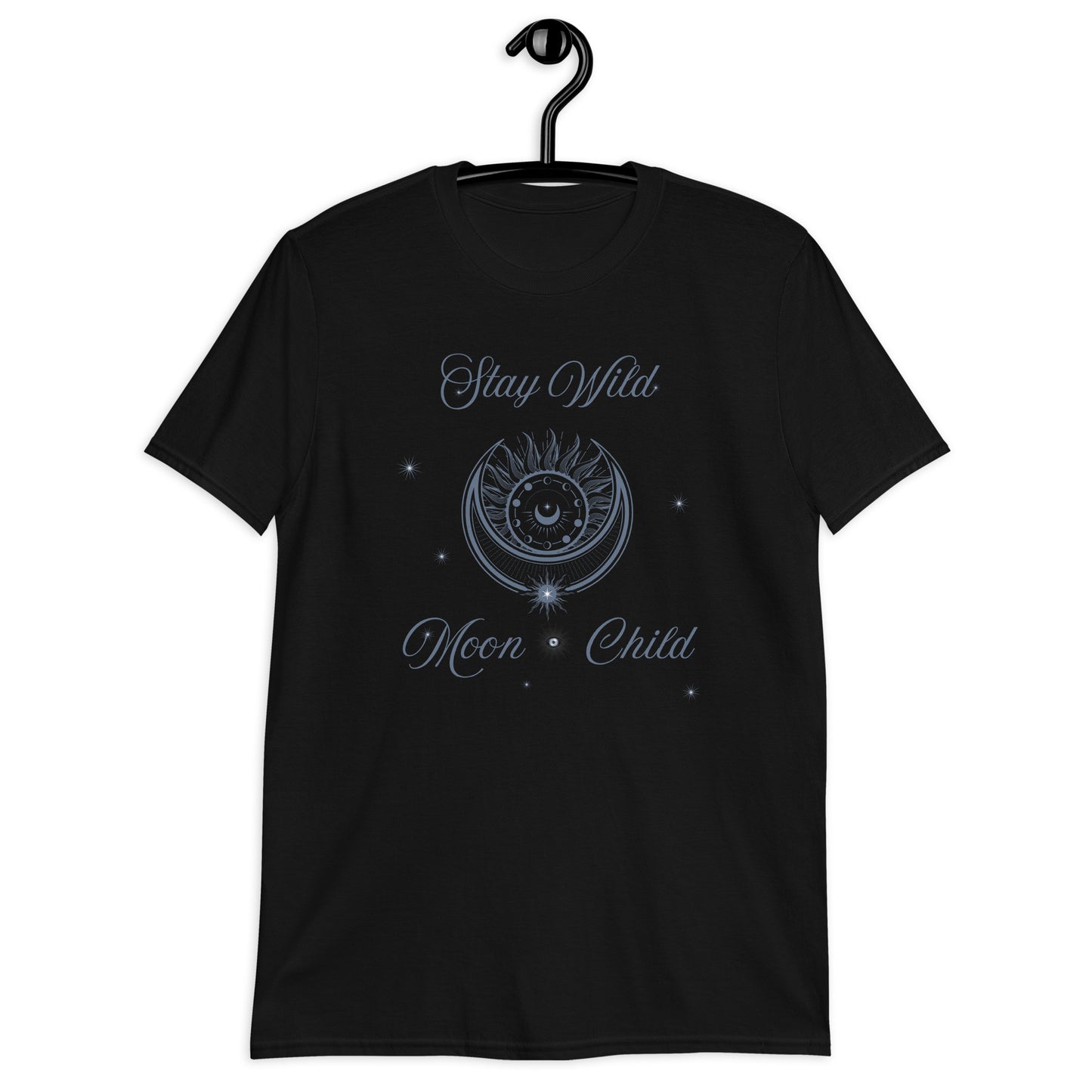 Stay Wild Moon Metaphysical Esoteric Unisex Tee by EraofInk
