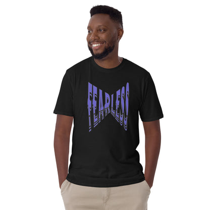 Fearless Warped Font Unisex Tee by EraofInk