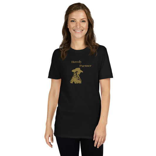 Howdy Partner Unisex Tee by EraofInk