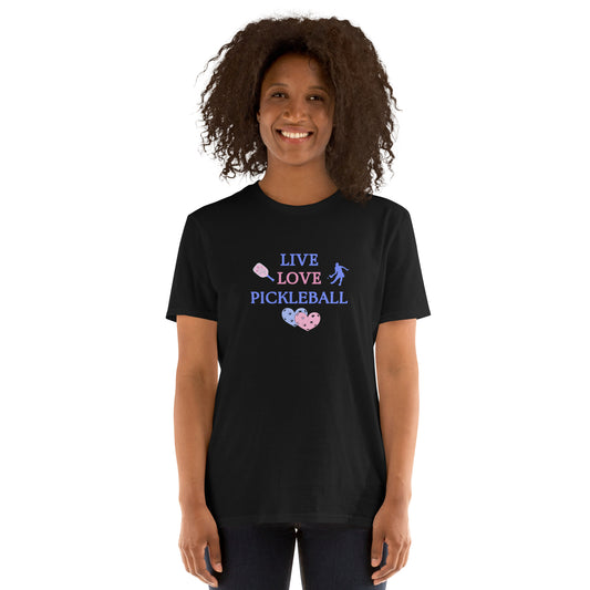 Live Love Pickleball Unisex Tee by EraofInk