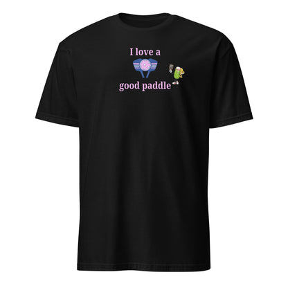 I Love a Good Paddle Unisex Tee by EraofInk
